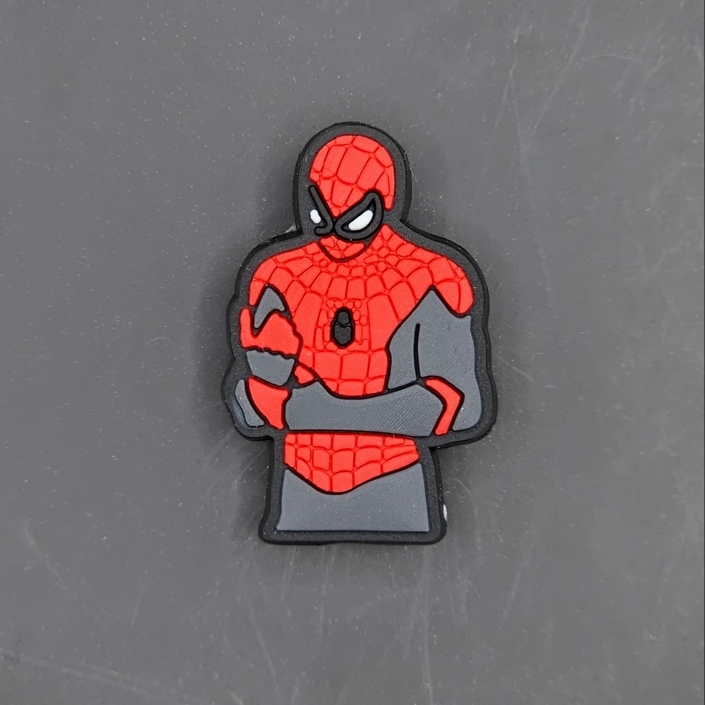 (5/$15) Spiderman Croc Charm